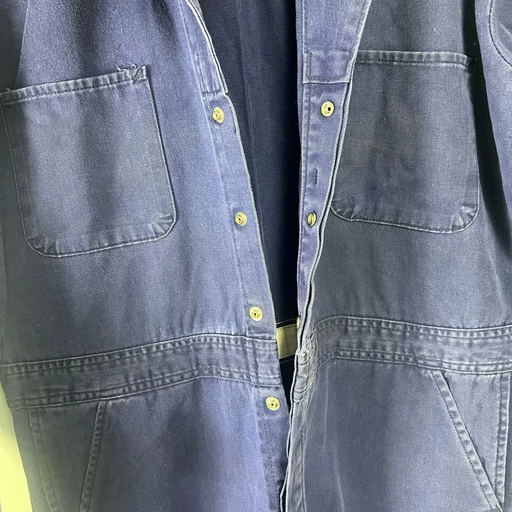 Red Kap Mens 42 Rg Blue Workwear Coveralls Mechanic Suit Jumpsuit Michael Myers